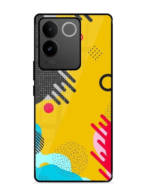 Neon Pop Glossy Soft Edge Case for Iqoo Z7 Pro (5G) Chachhi