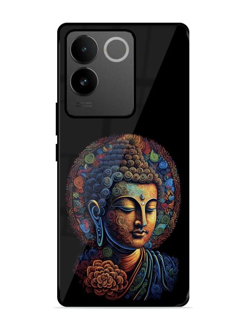 Stained Glass Serenity Glossy Soft Edge Case for Iqoo Z7 Pro (5G) Chachhi