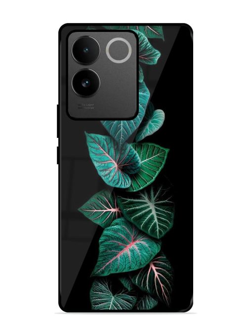 Emerald Elegance Glossy Soft Edge Case for Iqoo Z7 Pro (5G) Chachhi