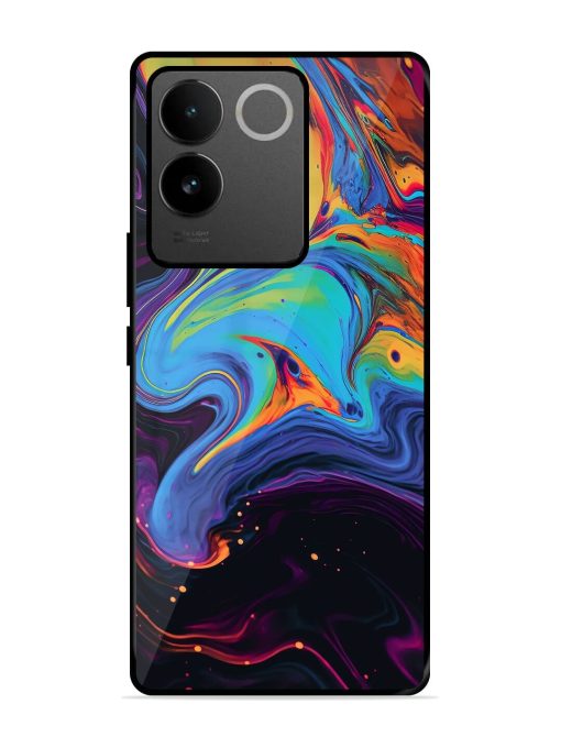 Liquid Dreamscape Glossy Soft Edge Case for Iqoo Z7 Pro (5G) Chachhi