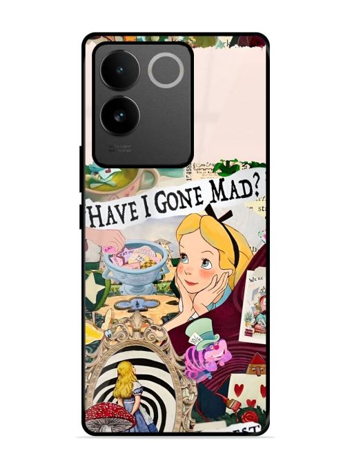 Mad Hatter'S Collage Glossy Soft Edge Case for Iqoo Z7 Pro (5G) Chachhi