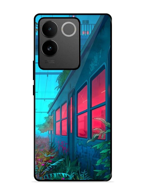 Urban Jungle Glossy Soft Edge Case for Iqoo Z7 Pro (5G) Chachhi