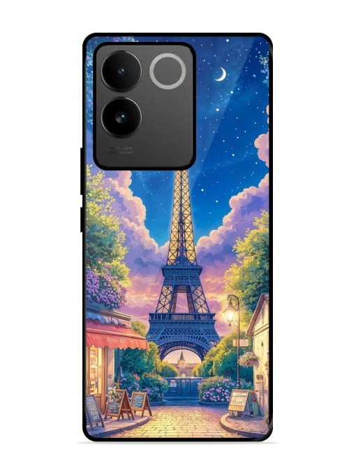 Twilight In Paris Glossy Soft Edge Case for Iqoo Z7 Pro (5G) Chachhi