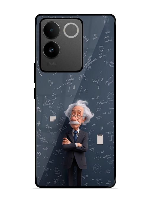 Albert Einstein Glossy Soft Edge Case for Iqoo Z7 Pro (5G) Chachhi