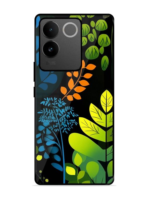 Midnight Garden Glossy Soft Edge Case for Iqoo Z7 Pro (5G) Chachhi