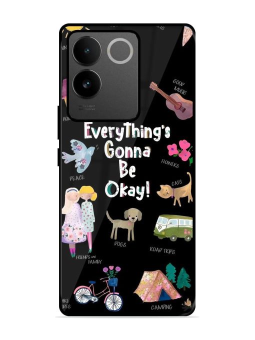 Everything'S Gonna Be Okay Glossy Soft Edge Case for Iqoo Z7 Pro (5G) Chachhi