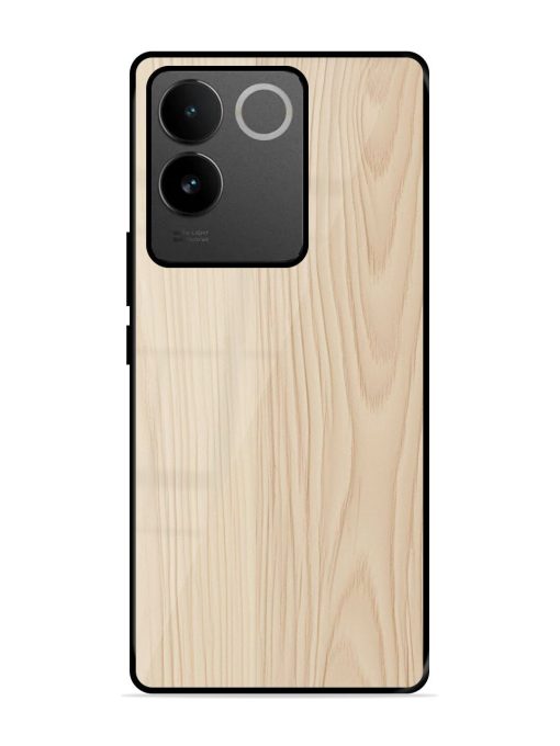 Textured Timber Glossy Soft Edge Case for Iqoo Z7 Pro (5G) Chachhi