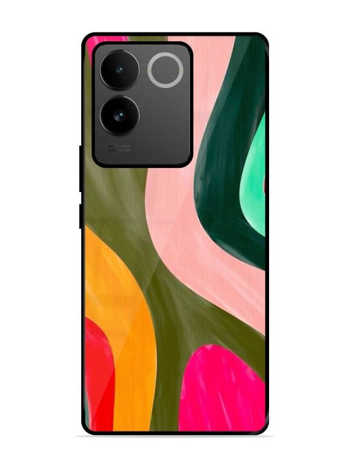 Wavy Wonder Glossy Soft Edge Case for Iqoo Z7 Pro (5G) Chachhi