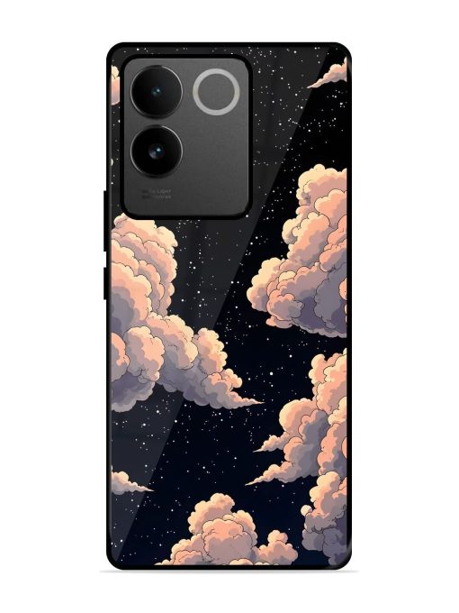 Starry Night Dreams Glossy Soft Edge Case for Iqoo Z7 Pro (5G)