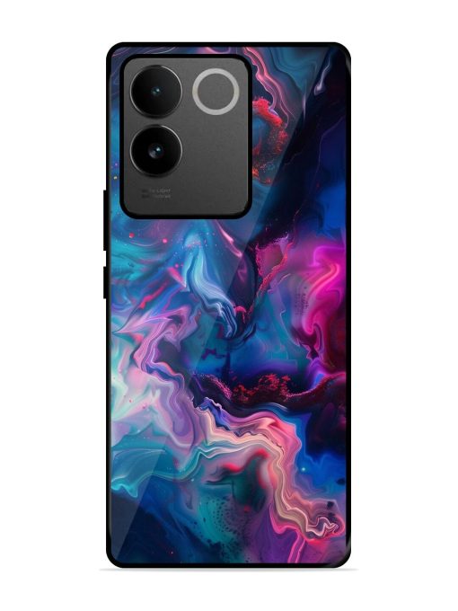 Cosmic Swirl Glossy Soft Edge Case for Iqoo Z7 Pro (5G) Chachhi