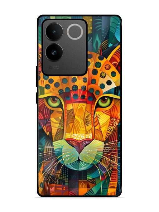 Mosaic Majesty Glossy Soft Edge Case for Iqoo Z7 Pro (5G) Chachhi