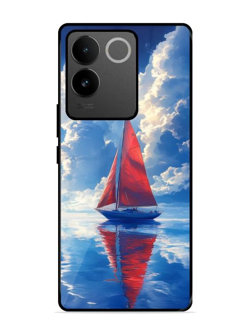 Crimson Sails Glossy Soft Edge Case for Iqoo Z7 Pro (5G) Chachhi