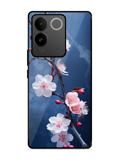 Delicate Blossoms Glossy Soft Edge Case for Iqoo Z7 Pro (5G) Chachhi