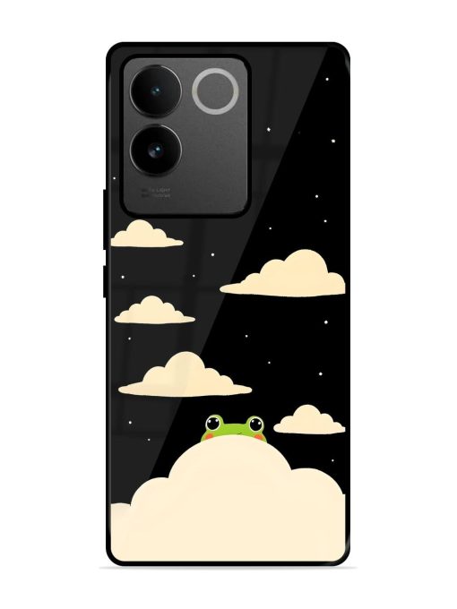 Froggy Night Sky Glossy Soft Edge Case for Iqoo Z7 Pro (5G) Chachhi