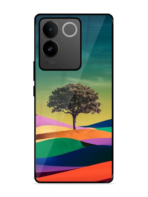 Rainbow'S Lone Sentinel Glossy Soft Edge Case for Iqoo Z7 Pro (5G) Chachhi