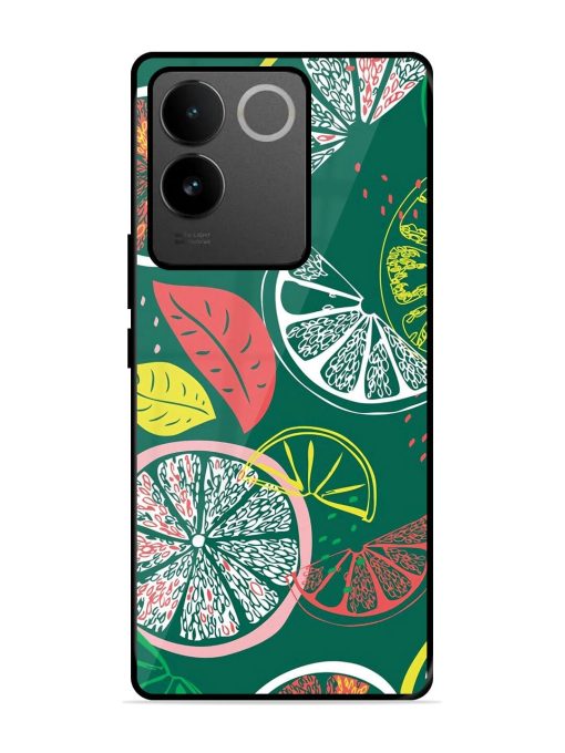 Citrus Symphony Glossy Soft Edge Case for Iqoo Z7 Pro (5G) Chachhi