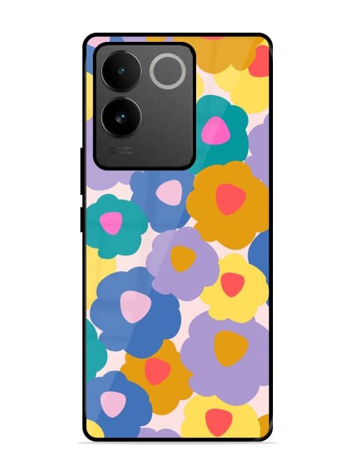 Flower Power Glossy Soft Edge Case for Iqoo Z7 Pro (5G)