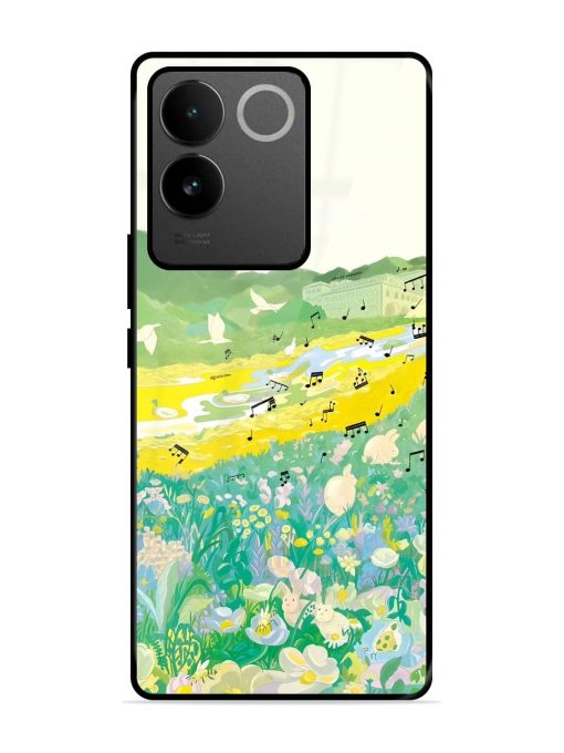 Melody In Bloom Glossy Soft Edge Case for Iqoo Z7 Pro (5G) Chachhi