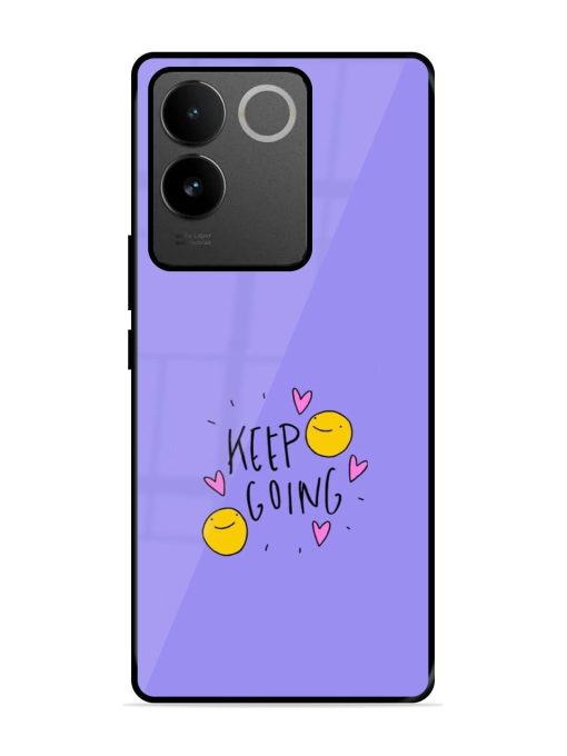 Smiling Through It All Glossy Soft Edge Case for Iqoo Z7 Pro (5G) Chachhi