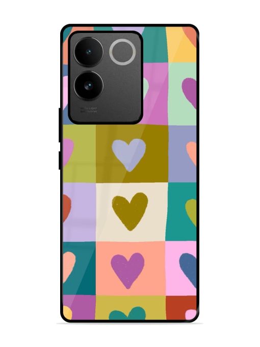 Box Of Hearts Glossy Soft Edge Case for Iqoo Z7 Pro (5G)