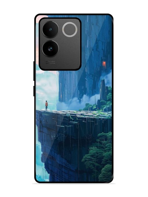 Solitude In The Sky Glossy Soft Edge Case for Iqoo Z7 Pro (5G) Chachhi