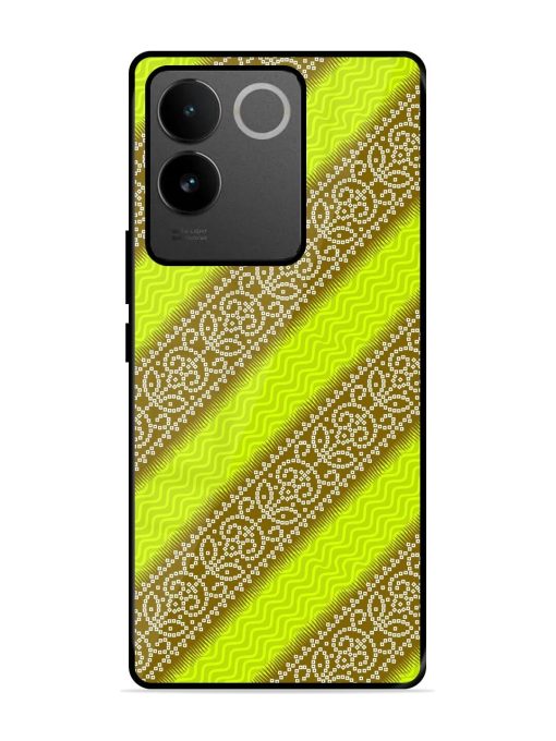 Golden Bandana Bliss Glossy Soft Edge Case for Iqoo Z7 Pro (5G) Chachhi