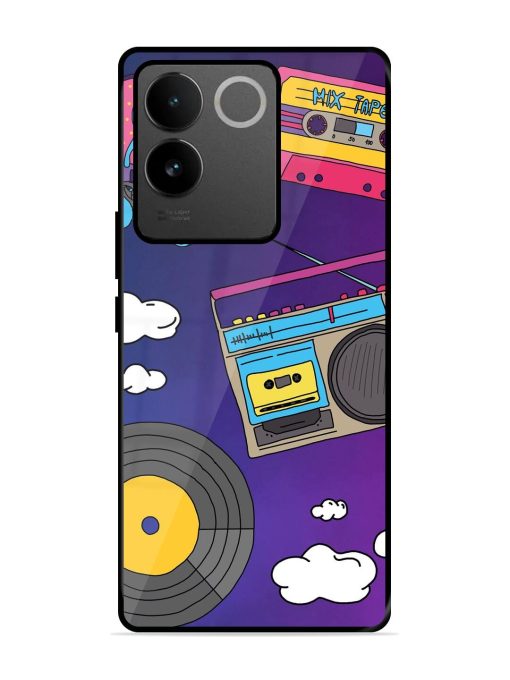 Retro Vibes Glossy Soft Edge Case for Iqoo Z7 Pro (5G) Chachhi