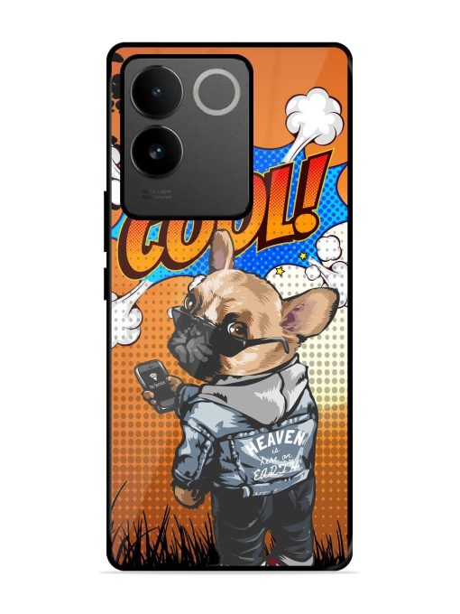 Cool Pup Glossy Soft Edge Case for Iqoo Z7 Pro (5G) Chachhi