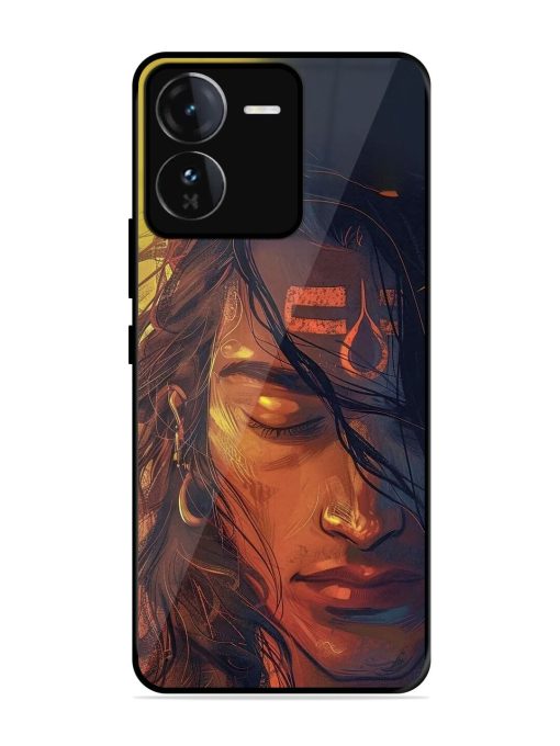 Tranquil Shiva Glossy Soft Edge Case for Iqoo Z9 (5G)