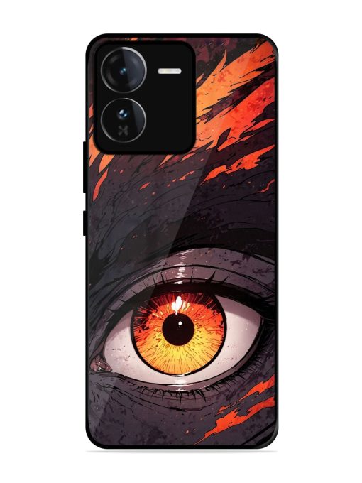 Inferno Gaze Glossy Soft Edge Case for Iqoo Z9 (5G) Chachhi