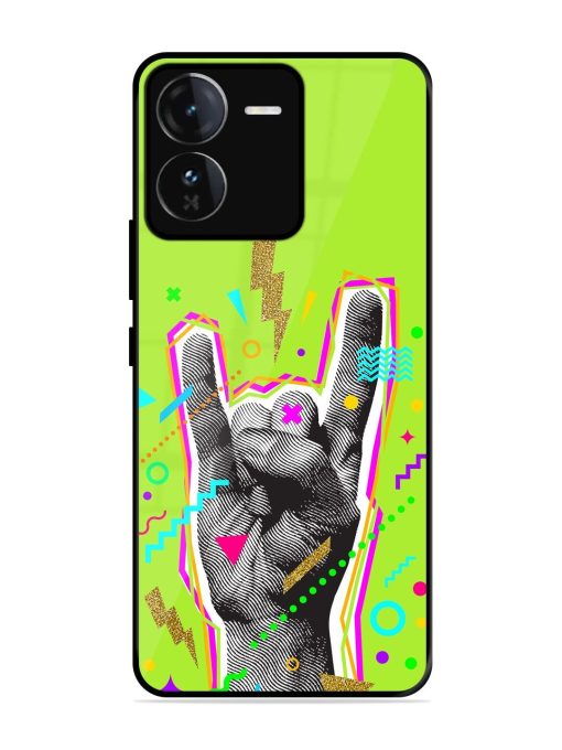 Neon Rock Glossy Soft Edge Case for Iqoo Z9 (5G) Chachhi