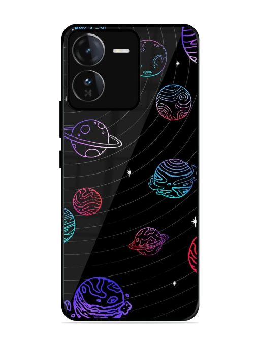 Cosmic Ballet Glossy Soft Edge Case for Iqoo Z9 (5G) Chachhi