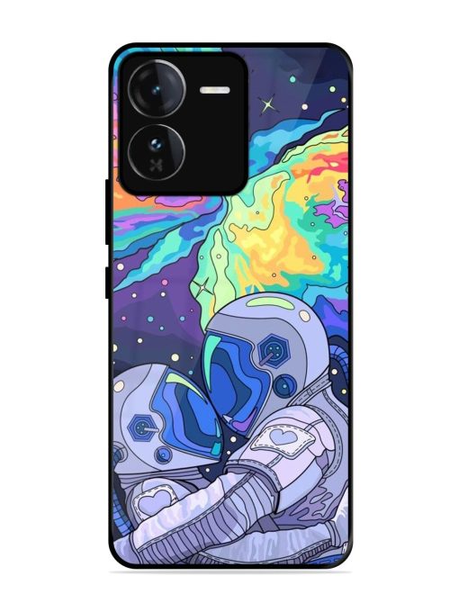 Cosmic Love Glossy Soft Edge Case for Iqoo Z9 (5G) Chachhi