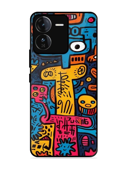 Doodletopia Glossy Soft Edge Case for Iqoo Z9 (5G) Chachhi