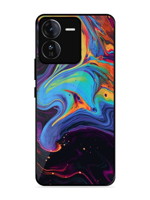 Liquid Dreamscape Glossy Soft Edge Case for Iqoo Z9 (5G) Chachhi