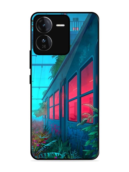 Urban Jungle Glossy Soft Edge Case for Iqoo Z9 (5G) Chachhi