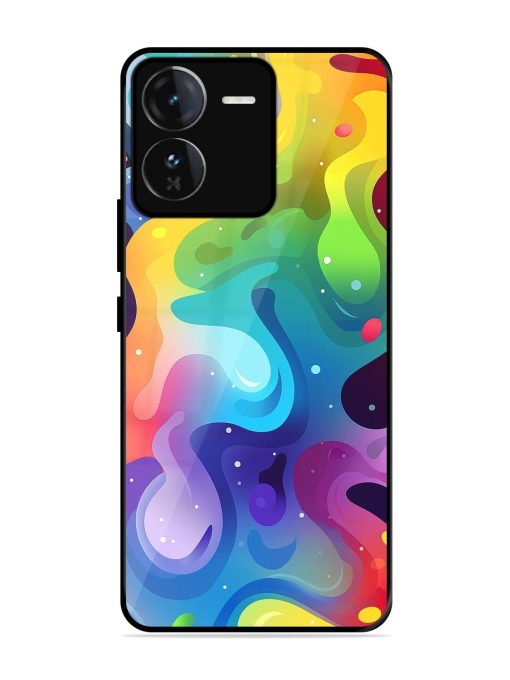 Rainbow River Glossy Soft Edge Case for Iqoo Z9 (5G) Chachhi