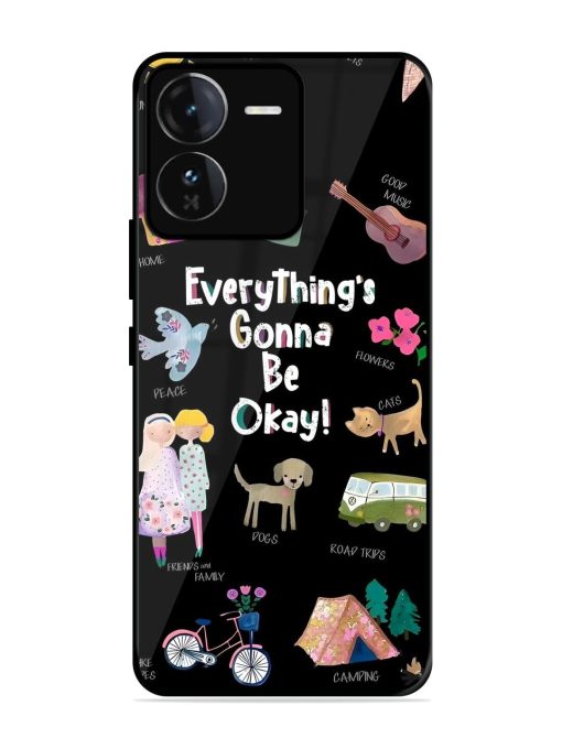 Everything'S Gonna Be Okay Glossy Soft Edge Case for Iqoo Z9 (5G) Chachhi