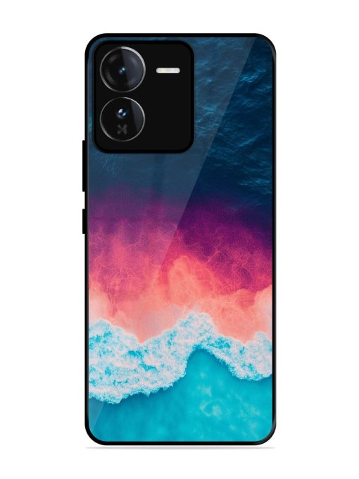 Where The Ocean Meets The Sky Glossy Soft Edge Case for Iqoo Z9 (5G) Chachhi