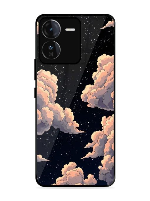 Starry Night Dreams Glossy Soft Edge Case for Iqoo Z9 (5G) Chachhi