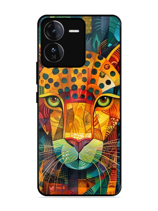 Mosaic Majesty Glossy Soft Edge Case for Iqoo Z9 (5G) Chachhi