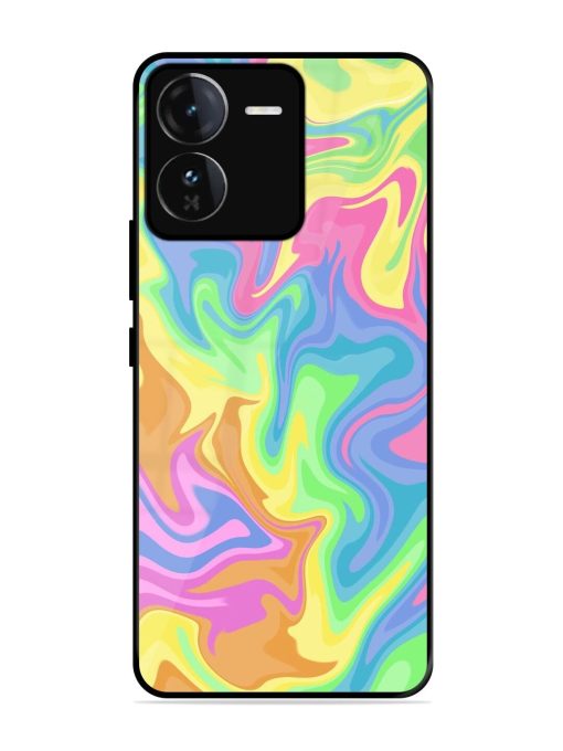 Whimsical Swirl Glossy Soft Edge Case for Iqoo Z9 (5G) Chachhi