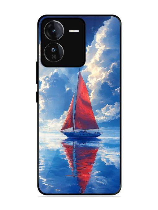 Crimson Sails Glossy Soft Edge Case for Iqoo Z9 (5G) Chachhi