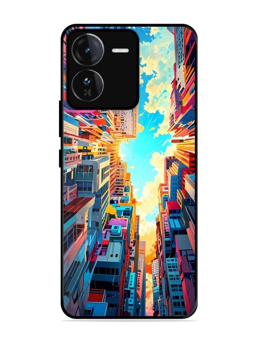 Skyward City Glossy Soft Edge Case for Iqoo Z9 (5G) Chachhi