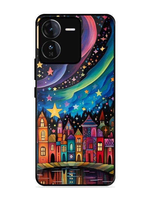 Starlit Village Glossy Soft Edge Case for Iqoo Z9 (5G) Chachhi