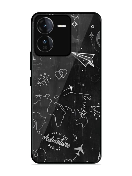 Wanderlust Sketchbook Glossy Soft Edge Case for Iqoo Z9 (5G) Chachhi