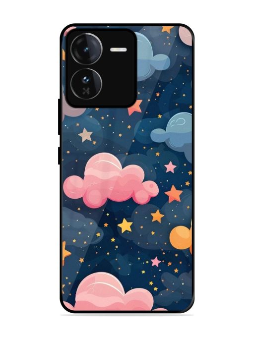 Twinkling Dreams Glossy Soft Edge Case for Iqoo Z9 (5G) Chachhi