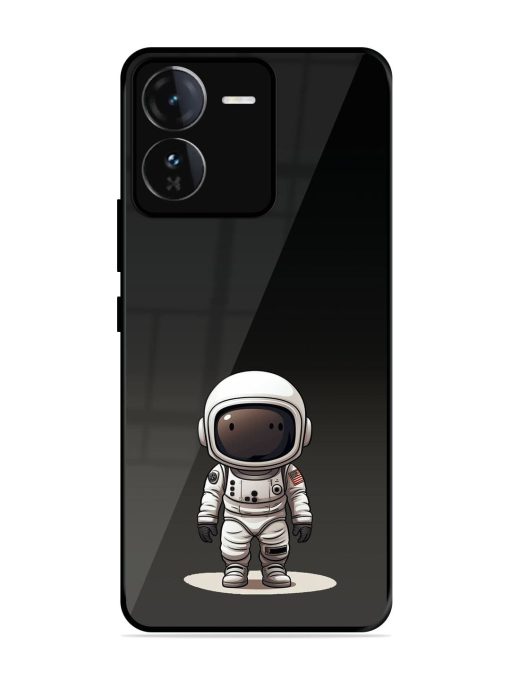 Neon Astronaut Glossy Soft Edge Case for Iqoo Z9 (5G)