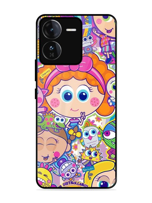 Distroller Friends Glossy Soft Edge Case for Iqoo Z9 (5G) Chachhi