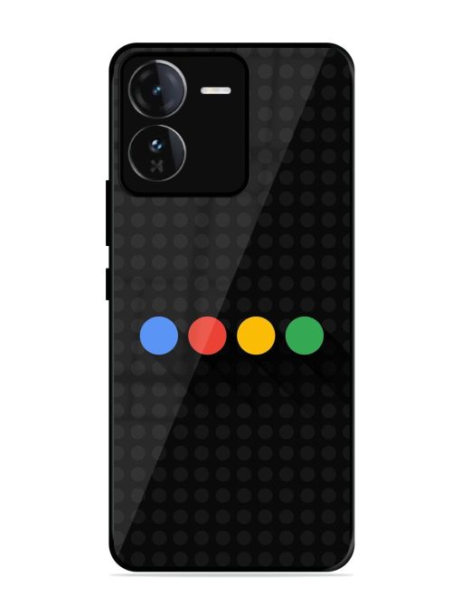 Google Dots Glossy Soft Edge Case for Iqoo Z9 (5G) Chachhi